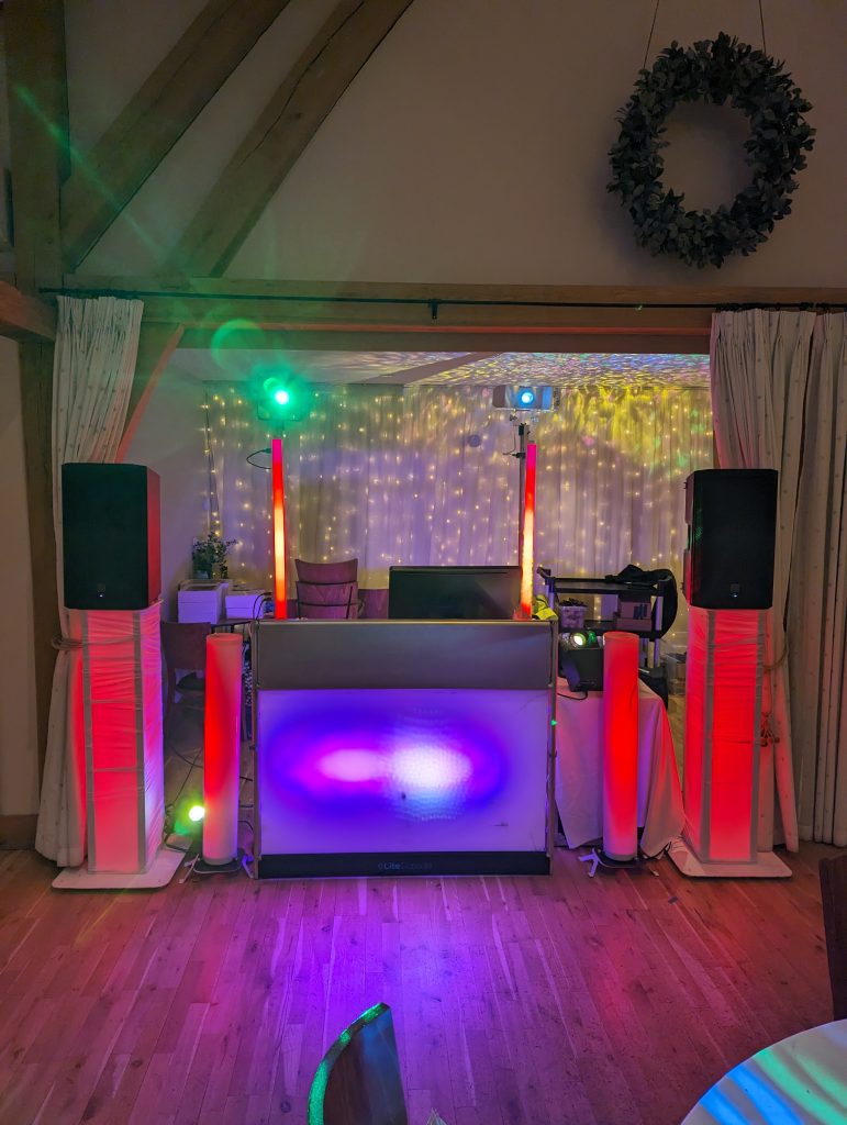 Wedding Dh Hire Norfolk set up for a wedding day Booking a Mobile Disco: Essential Questions to Ask