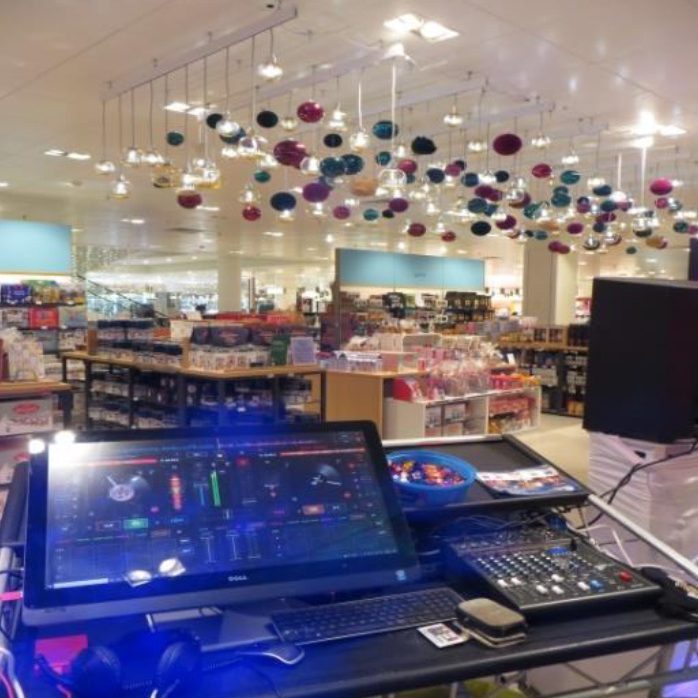 Shop promotion DJ Hire Norfolk