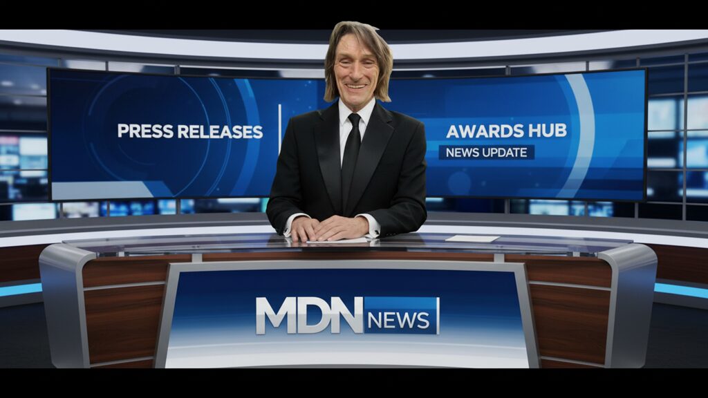 MDN News press update graphic for the Dereham Times feature on Tinsel Tim